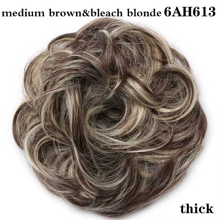 Curly Chignons Hair Scrunchie Extensions