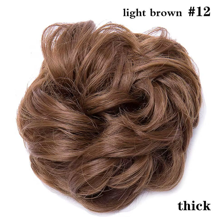 Curly Chignons Hair Scrunchie Extensions