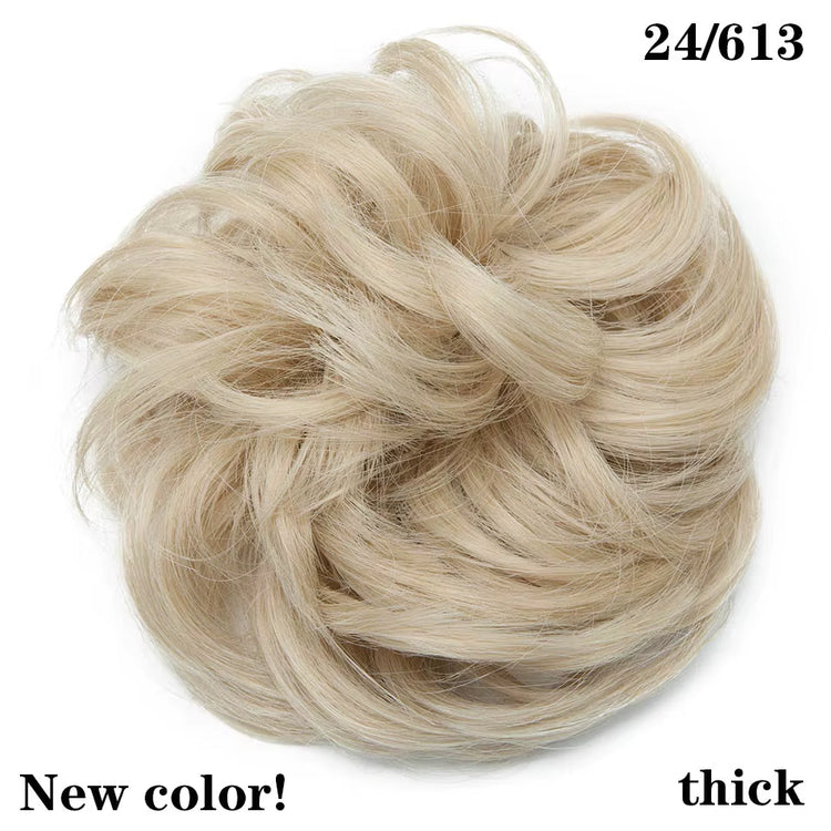 Curly Chignons Hair Scrunchie Extensions