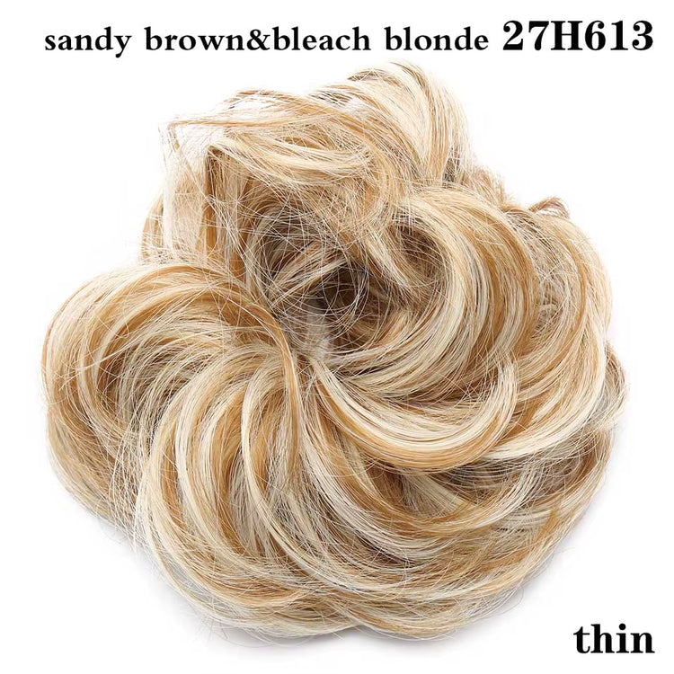 Curly Chignons Hair Scrunchie Extensions