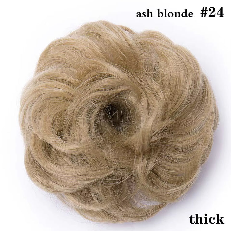 Curly Chignons Hair Scrunchie Extensions