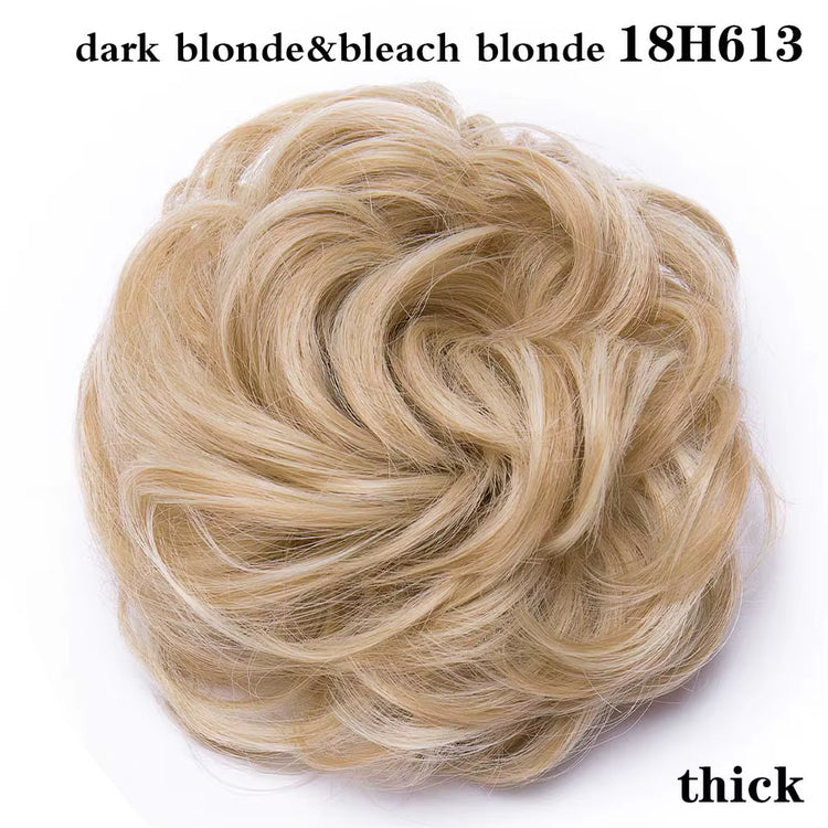 Curly Chignons Hair Scrunchie Extensions
