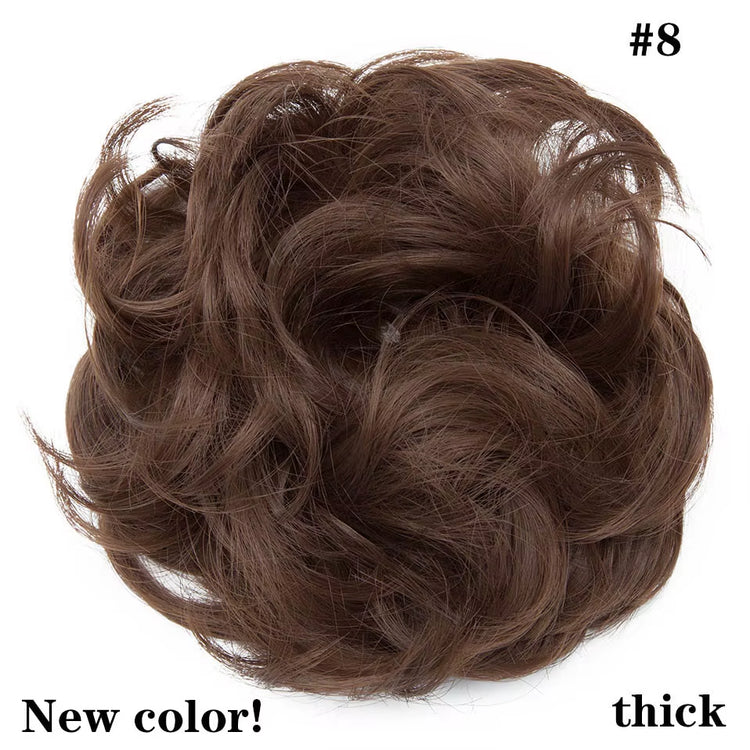 Curly Chignons Hair Scrunchie Extensions