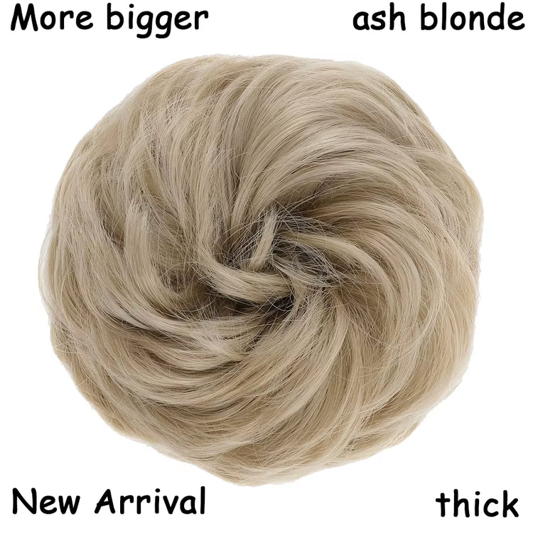 Curly Chignons Hair Scrunchie Extensions