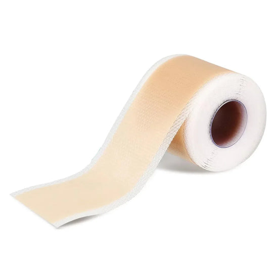 Non-Slip Silicone Wig Adhesive Tape Breathable Lace Wig Grids Knots Healer Hair Tape for Secure and Comfortable Fit