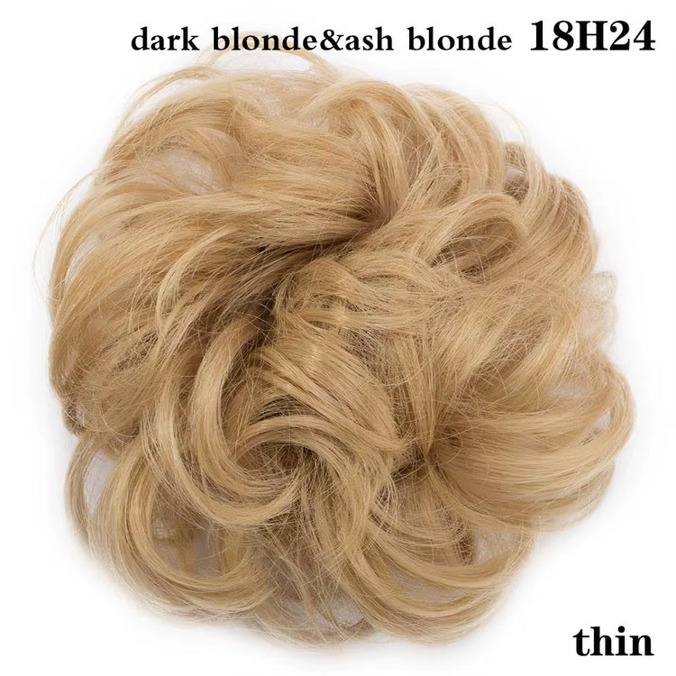 Curly Chignons Hair Scrunchie Extensions