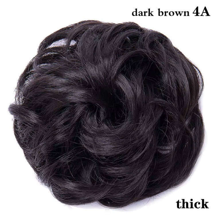 Curly Chignons Hair Scrunchie Extensions