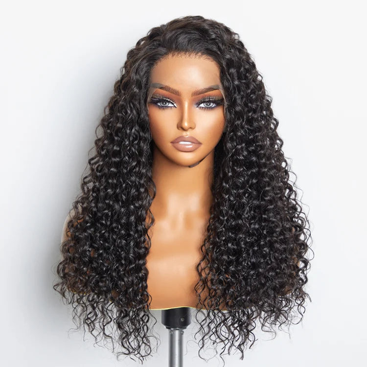 Tedhair 150% Density 13X6 Partingmax Glueless Lace Wig 3D Cap Pre-Bleached Lace Front Wig Water Wave