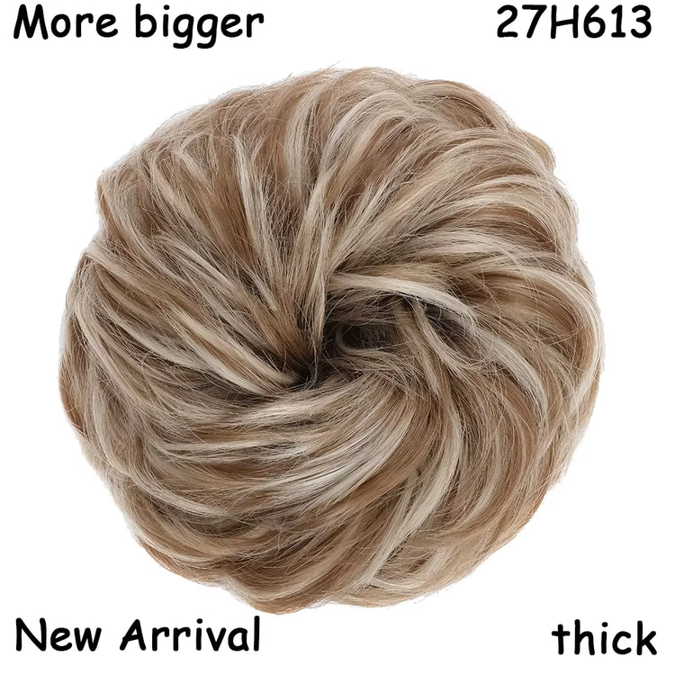 Curly Chignons Hair Scrunchie Extensions
