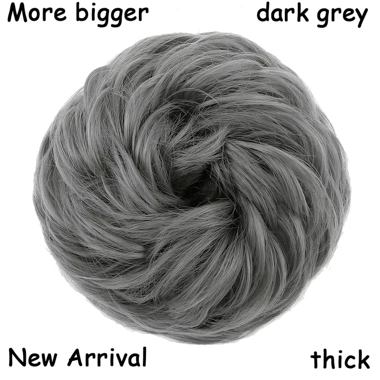 Curly Chignons Hair Scrunchie Extensions