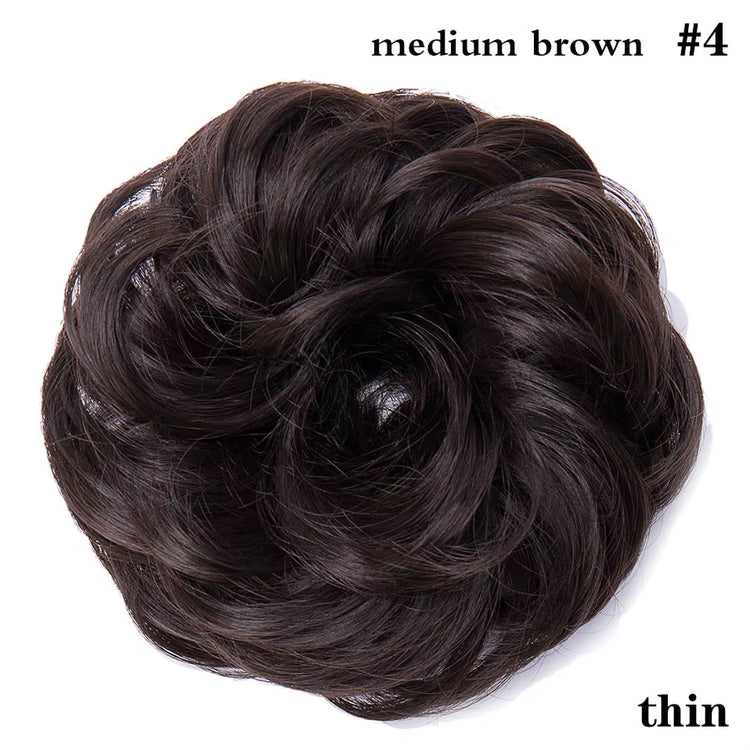 Curly Chignons Hair Scrunchie Extensions