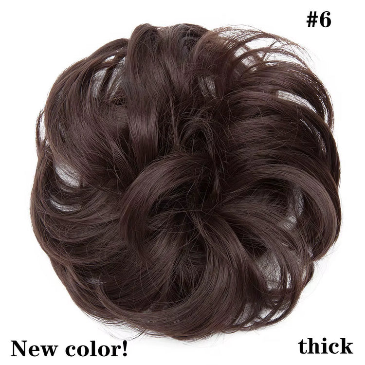 Curly Chignons Hair Scrunchie Extensions