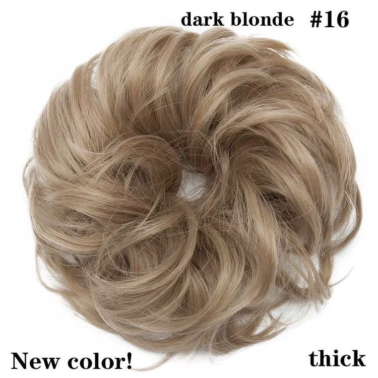 Curly Chignons Hair Scrunchie Extensions