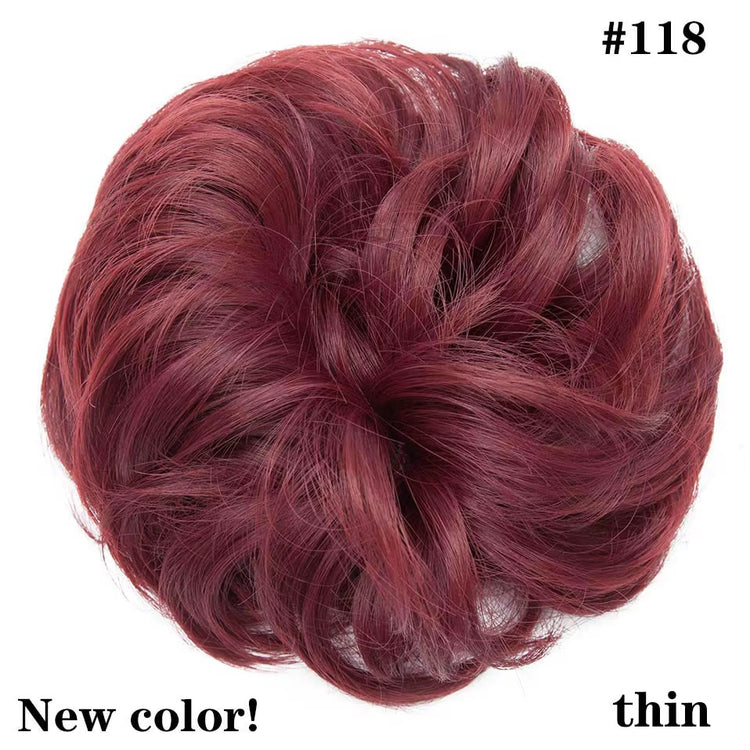 Curly Chignons Hair Scrunchie Extensions