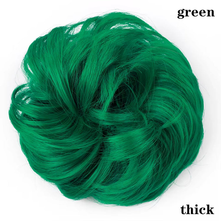 Curly Chignons Hair Scrunchie Extensions