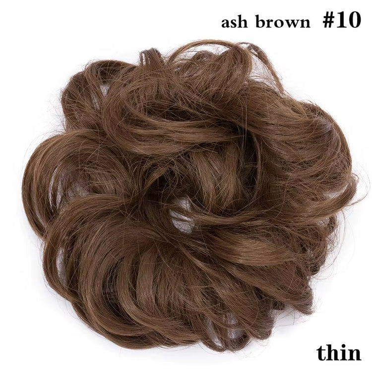 Curly Chignons Hair Scrunchie Extensions