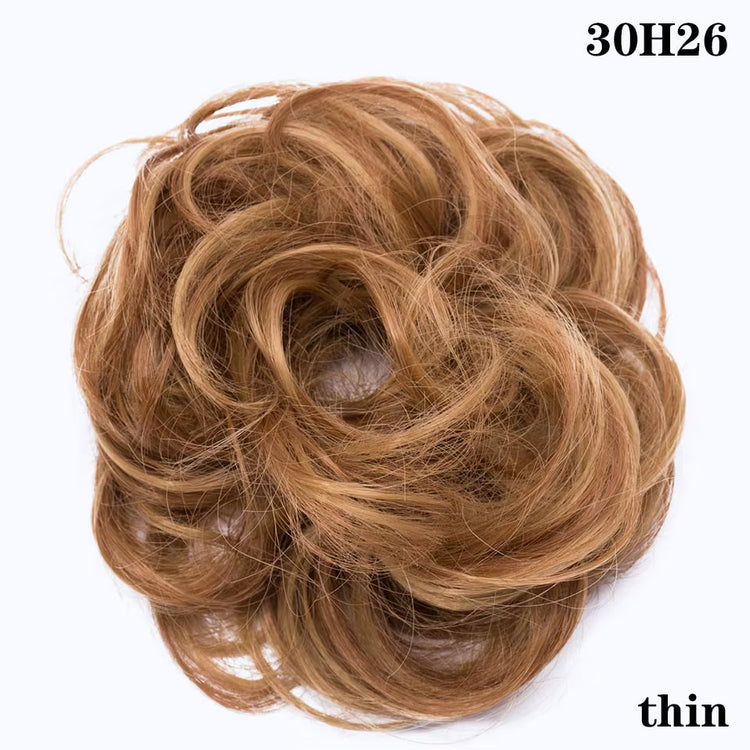 Curly Chignons Hair Scrunchie Extensions