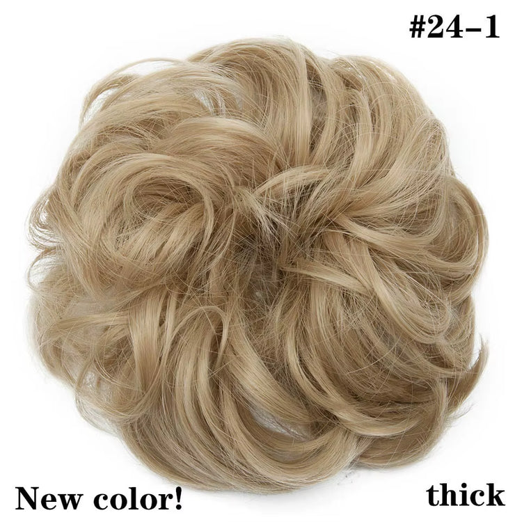 Curly Chignons Hair Scrunchie Extensions
