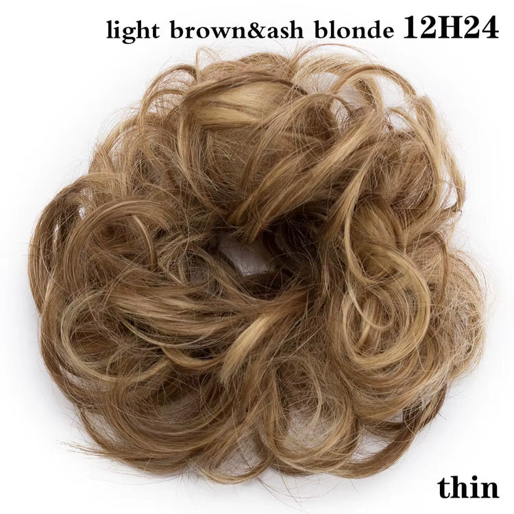 Curly Chignons Hair Scrunchie Extensions