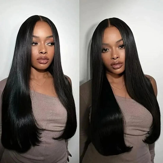 4x4 HD Lace Closure Wig – Straight, 180% Density, Glueless Human Hair