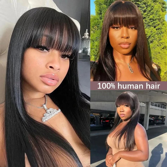 3x1 Middle Part Bone Straight Brazilian Wig