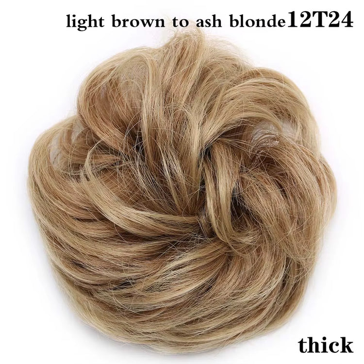 Curly Chignons Hair Scrunchie Extensions