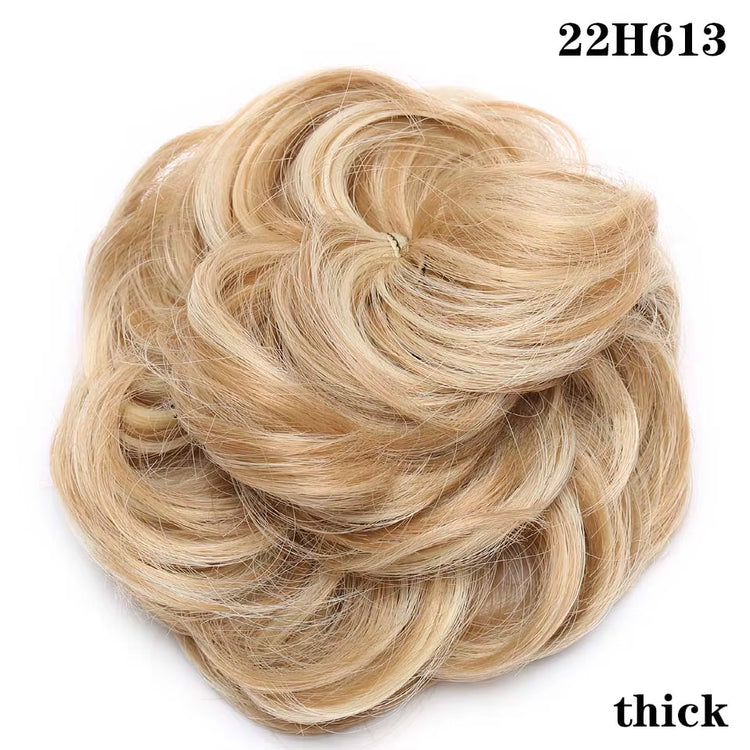 Curly Chignons Hair Scrunchie Extensions
