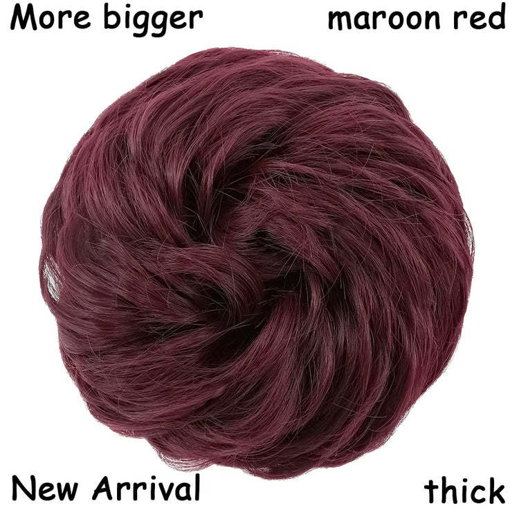 Curly Chignons Hair Scrunchie Extensions
