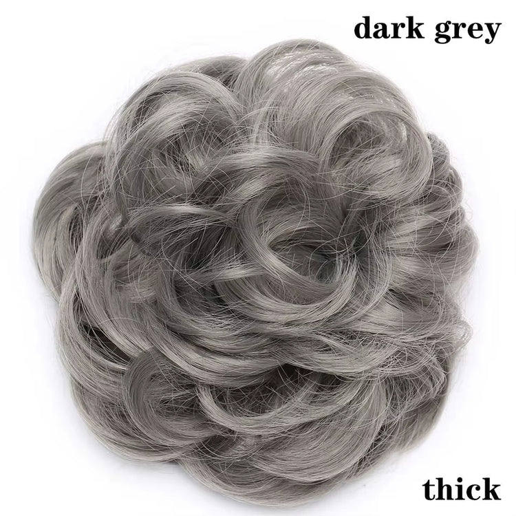 Curly Chignons Hair Scrunchie Extensions