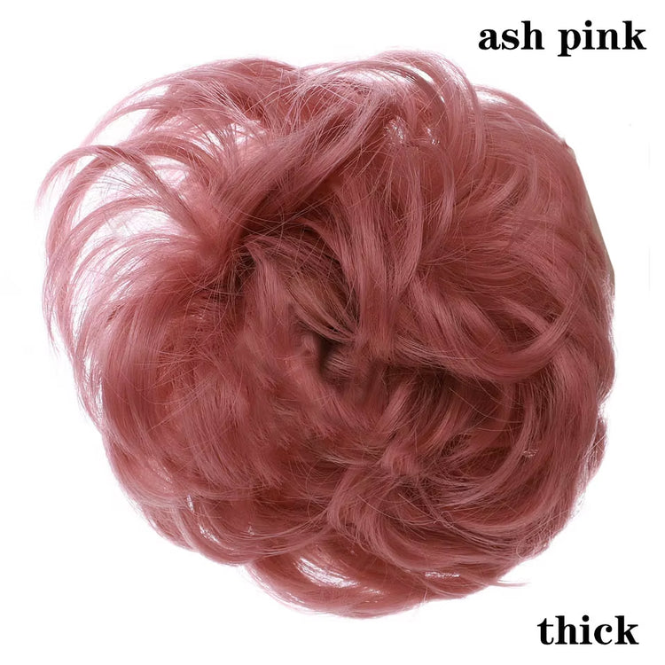 Curly Chignons Hair Scrunchie Extensions