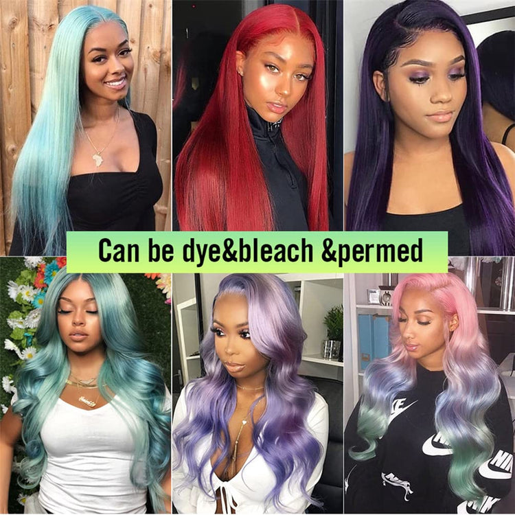 613 Blonde Bundles with Closure Brazilian Blonde Human Hair Body Wave 613 3 Bundles with 4×4 Lace Closure 100% Brazilian Virgin Remy Human Hair 150% Density Free Part (10 12 14+10, 613