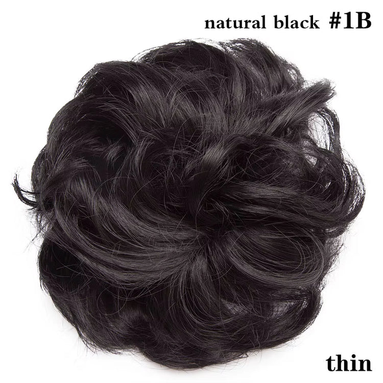 Curly Chignons Hair Scrunchie Extensions