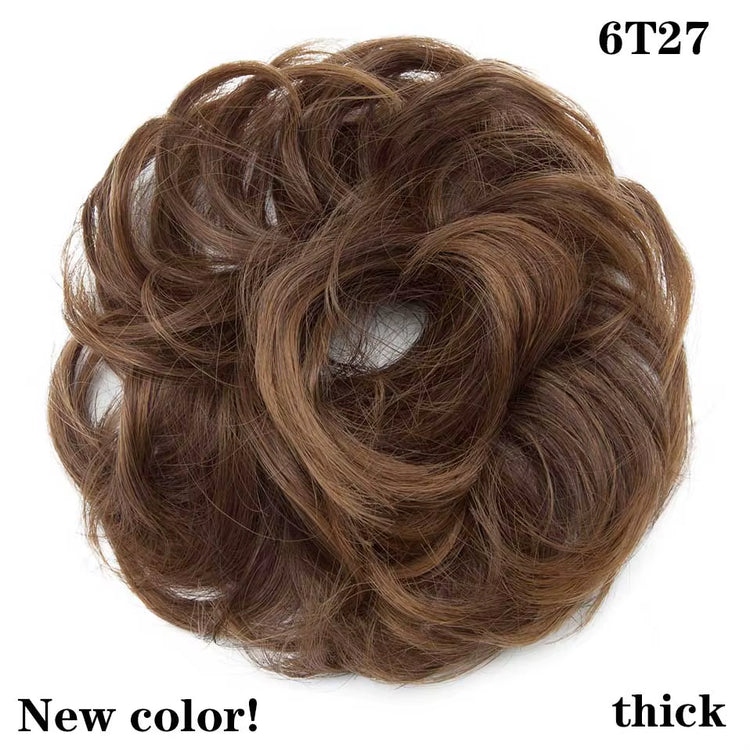 Curly Chignons Hair Scrunchie Extensions