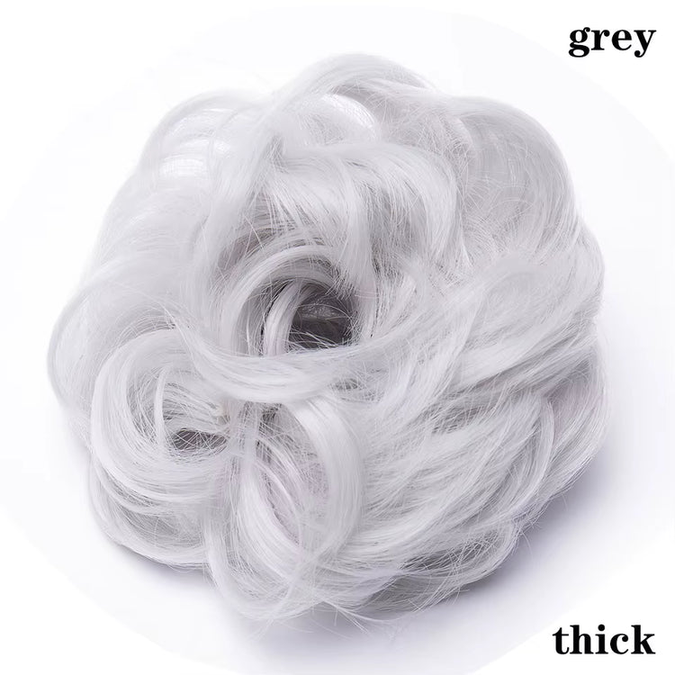 Curly Chignons Hair Scrunchie Extensions