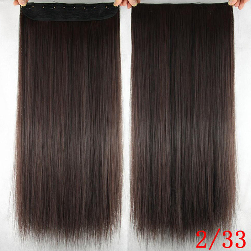 One-Piece Fake Five-Clip Hair Wig