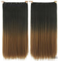Dyed T-Color Straight Hair Clip Extensions