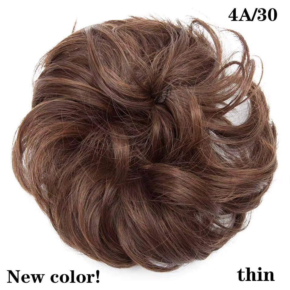 Curly Chignons Hair Scrunchie Extensions