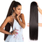 BOOMING 32-Inch Synthetic Drawstring Straight Ponytail Extension
