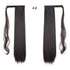 23-Inch Long Straight Wrap-Around Synthetic Ponytail Extension