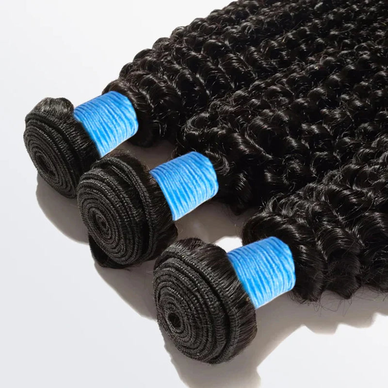 Tedhair Kinky Curly Brazilian 100% Virgin Hair Bundles 10-30&
