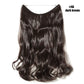 Synthetic Invisible Wire Hair Extensions Secret Fish Line Hairpiece