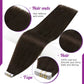 Straight Seamless Tape-In Human Hair Extensions 50G 20 Pcs