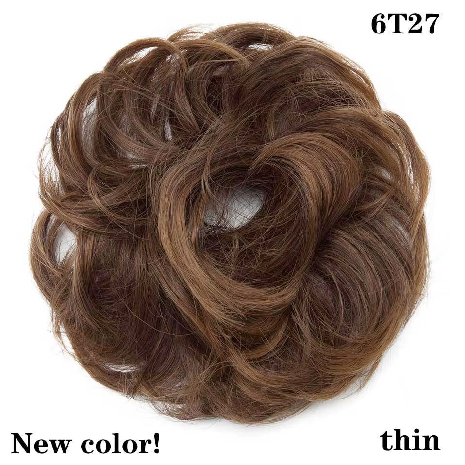 Curly Chignons Hair Scrunchie Extensions