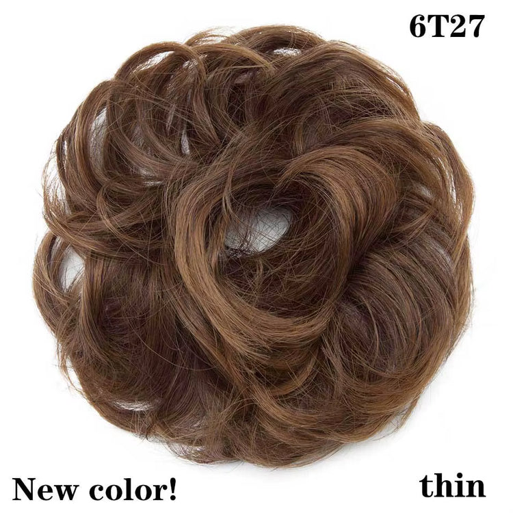 Curly Chignons Hair Scrunchie Extensions