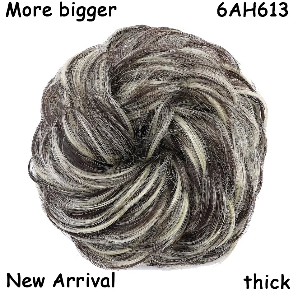 Curly Chignons Hair Scrunchie Extensions