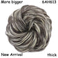 Curly Chignons Hair Scrunchie Extensions