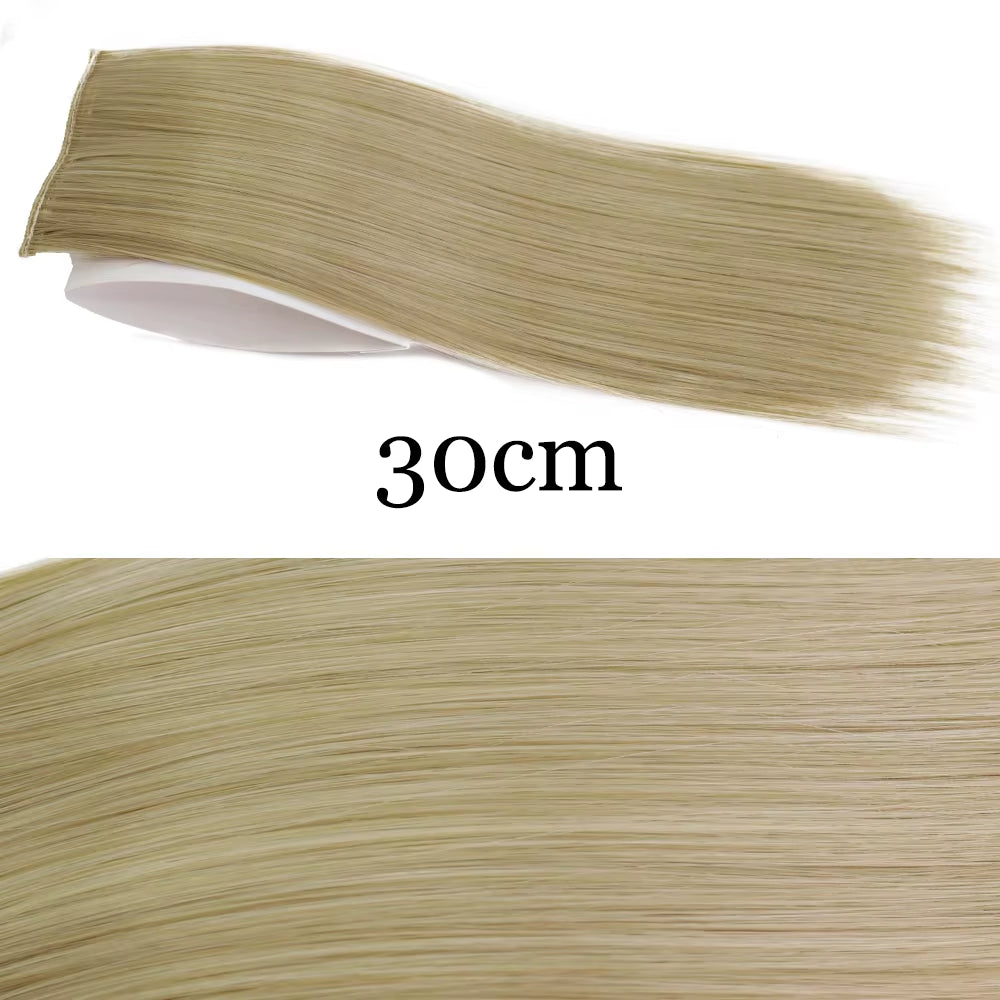MERISI Synthetic Invisible Clip-In Hair Pads for Volume