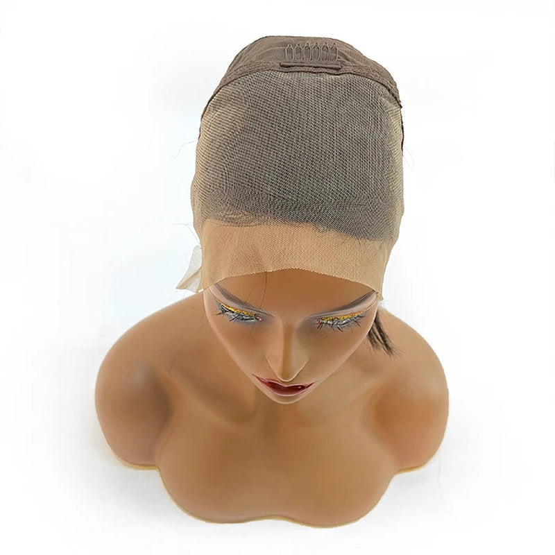 Tedhair 8 Inches Double Drawn Blunt Cut 13X4 Asymmetrical Bob Wig