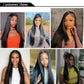 Natural Color Straight Human Hair Bundles 14-30 Inches Brazilian 1 3 4 Bundle Remy Human Hair Extensions Double Weft