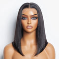 Tedhair 150% Density 13X4 Pre-Plucked Lace Frontal Bob Wig Straight